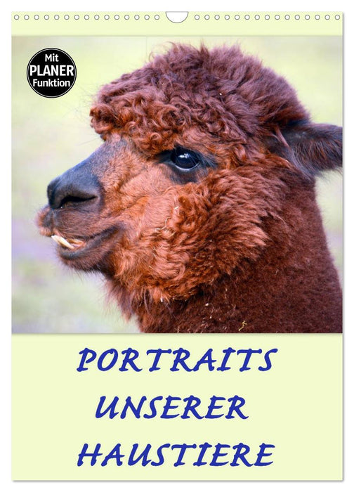 Portraits unserer Haustiere (CALVENDO Wandkalender 2025)