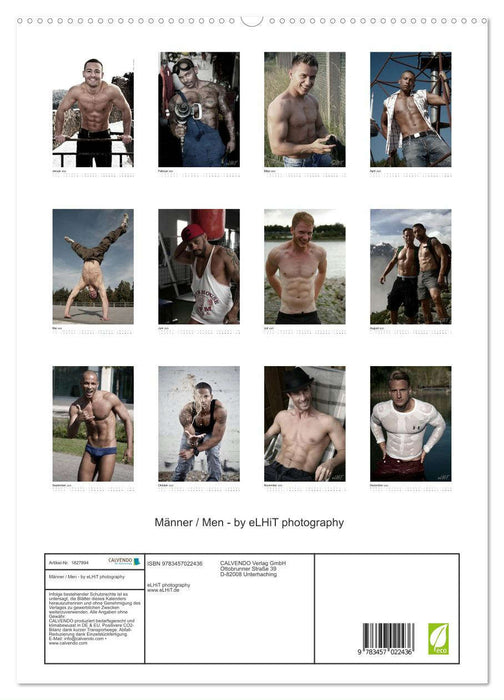 Männer / Men - by eLHiT photography (CALVENDO Premium Wandkalender 2025)