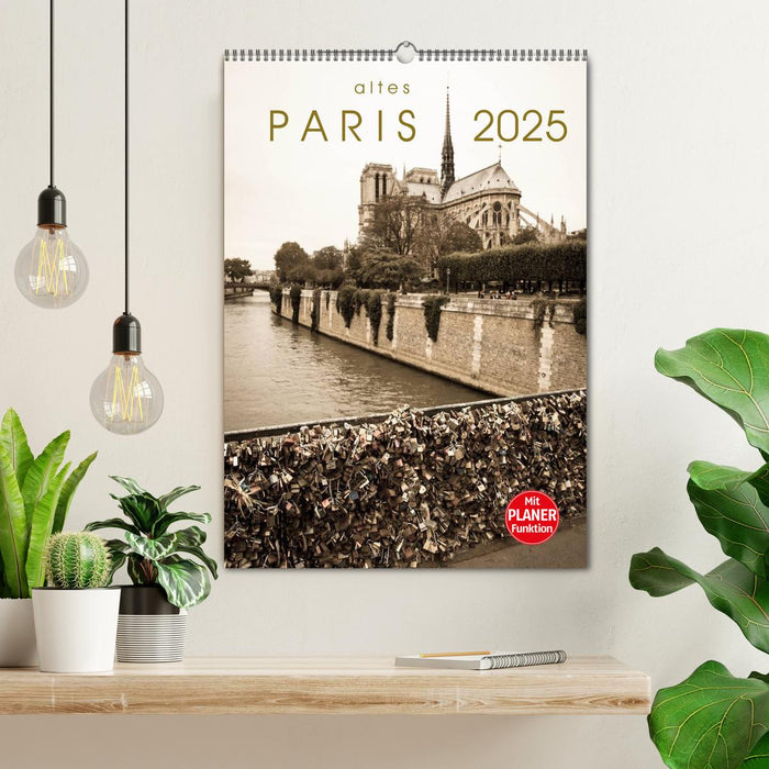 altes Paris 2025 (CALVENDO Wandkalender 2025)