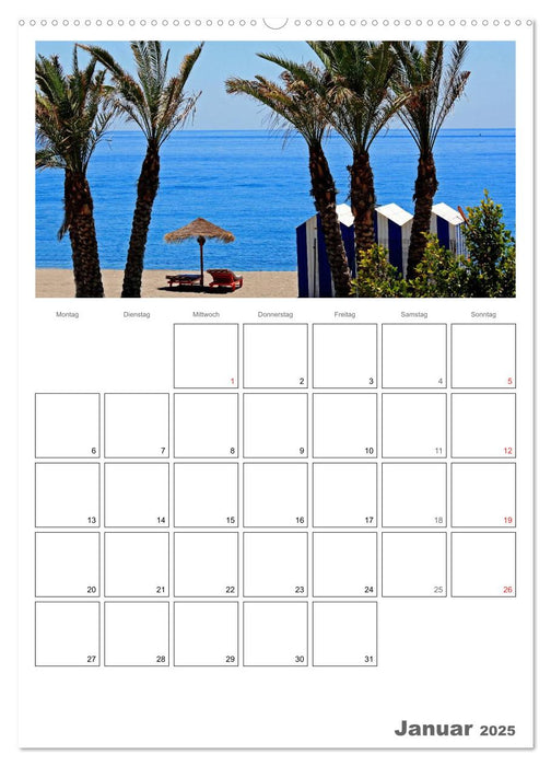 Landschaften und Ansichten von Andalusien (CALVENDO Premium Wandkalender 2025)