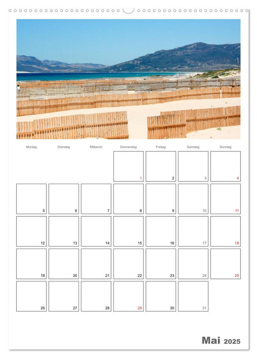 Landschaften und Ansichten von Andalusien (CALVENDO Premium Wandkalender 2025)