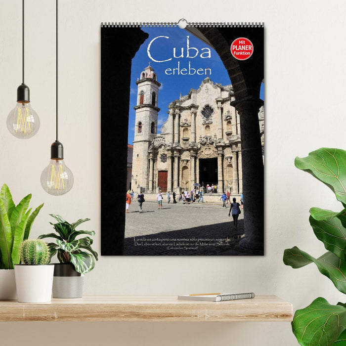 Cuba erleben (CALVENDO Wandkalender 2025)