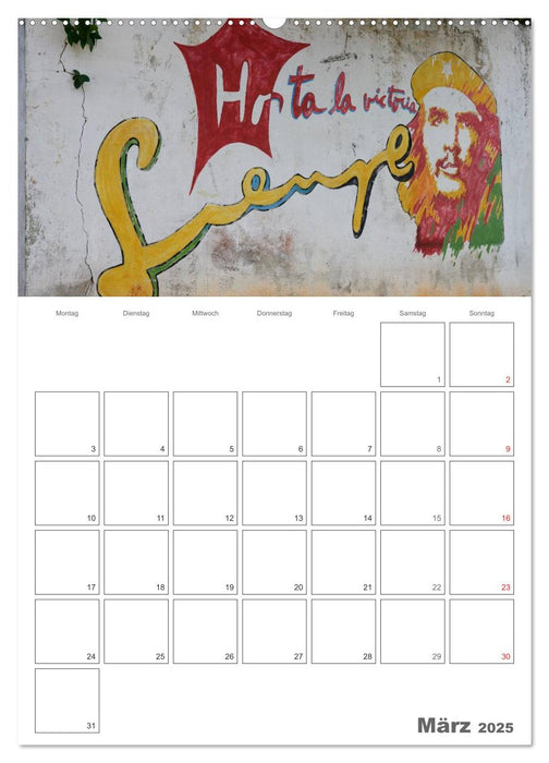 Cuba erleben (CALVENDO Wandkalender 2025)