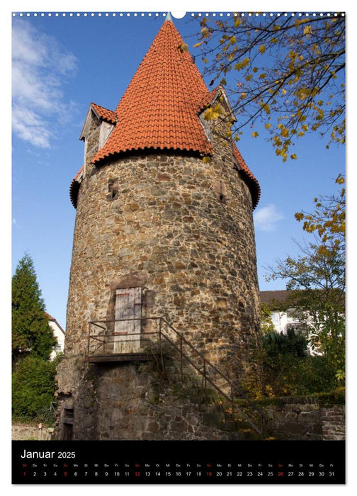 Bad Salzuflen - Teutoburger Wald (CALVENDO Premium Wandkalender 2025)