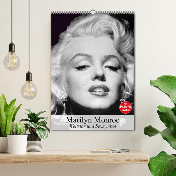 Marilyn Monroe. Weltstar und Sexsymbol (CALVENDO Wandkalender 2025)