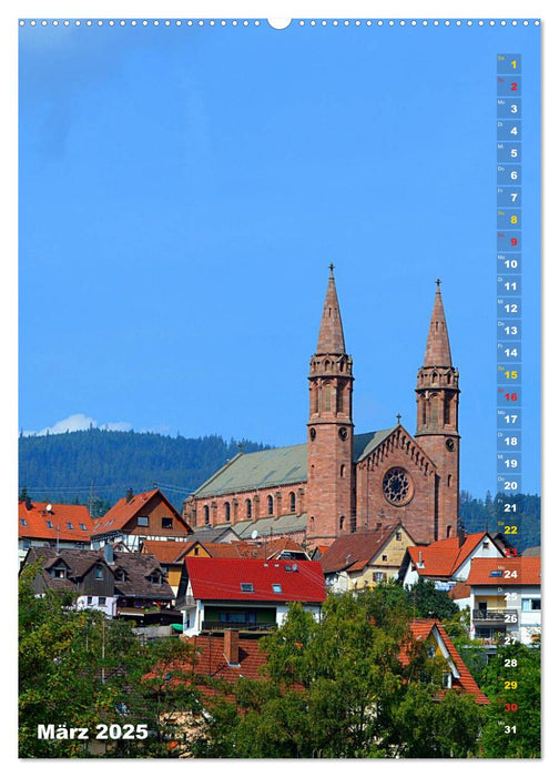 Idyllisches Murgtal Landschaften - Sehenswürdigkeiten - Natur (CALVENDO Premium Wandkalender 2025)