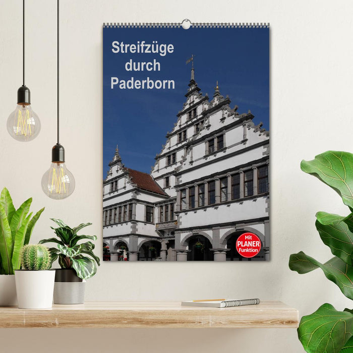 Streifzüge durch Paderborn (CALVENDO Wandkalender 2025)