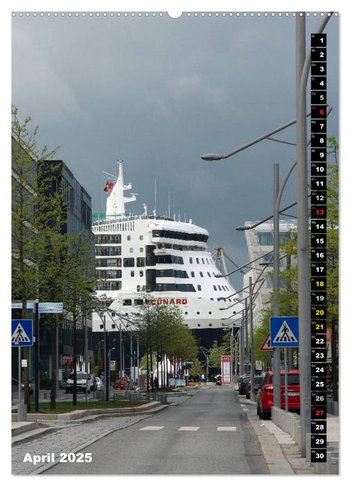 HAMBURG - Ansichten (CALVENDO Premium Wandkalender 2025)