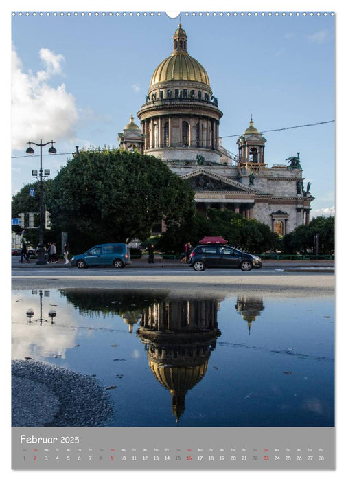 St. Peterburg und Umgebung (CALVENDO Premium Wandkalender 2025)