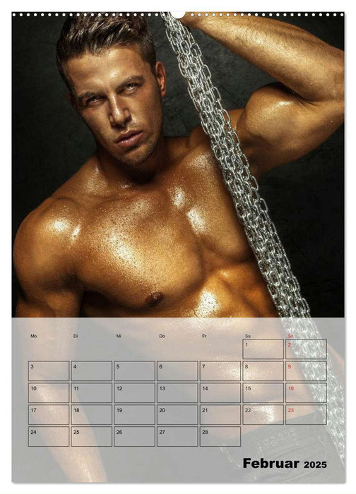 Männer - Sexy und kraftvoll (CALVENDO Wandkalender 2025)