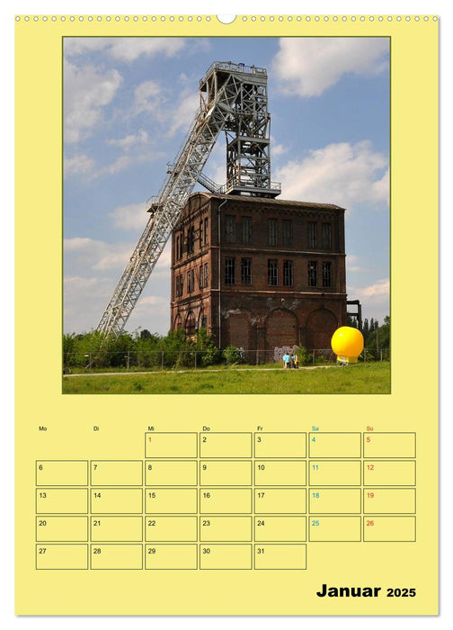 Fördertürme im Ruhrgebiet (CALVENDO Wandkalender 2025)