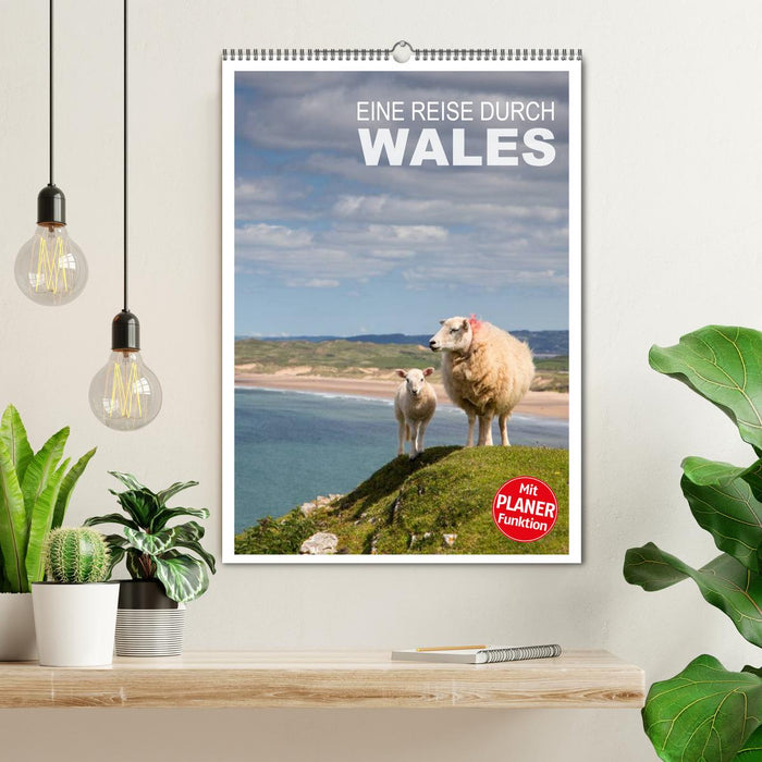 Eine Reise durch Wales (CALVENDO Wandkalender 2025)