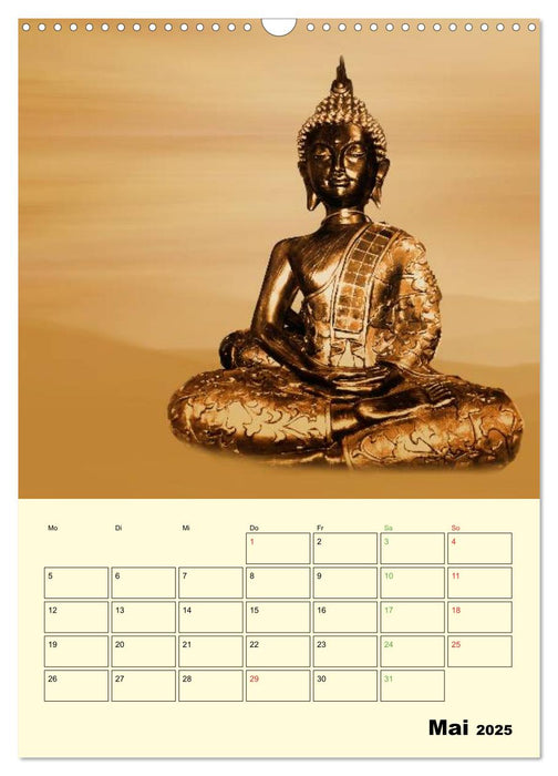 Buddhismus (CALVENDO Wandkalender 2025)