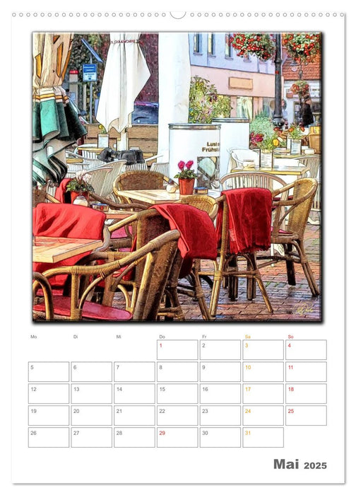 Jever - die Nordsee vor der Tür (CALVENDO Premium Wandkalender 2025)