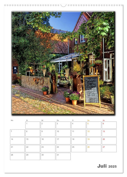 Jever - die Nordsee vor der Tür (CALVENDO Premium Wandkalender 2025)