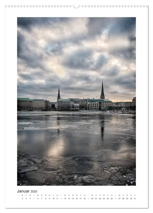 Hamburg Vertical (CALVENDO Wandkalender 2025)