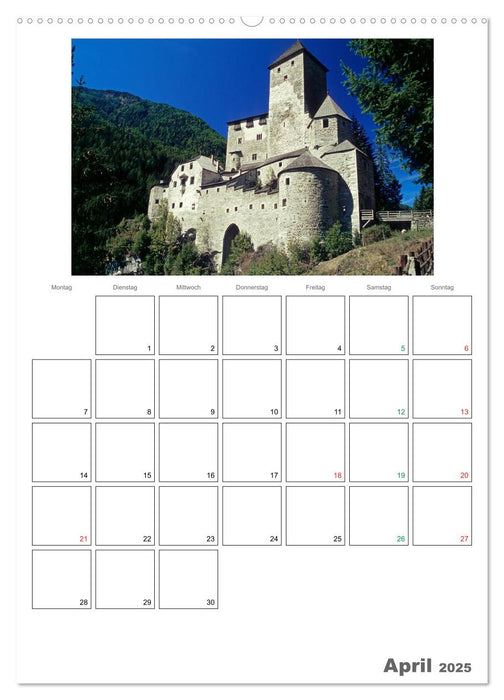 Ein Streifzug durch - Südtirol (CALVENDO Premium Wandkalender 2025)