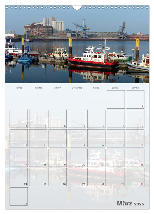 Der Bremen-Planer (CALVENDO Wandkalender 2025)