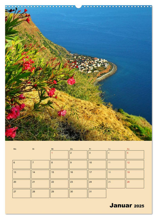 Abenteuer Madeira (CALVENDO Premium Wandkalender 2025)