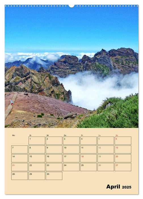 Abenteuer Madeira (CALVENDO Premium Wandkalender 2025)