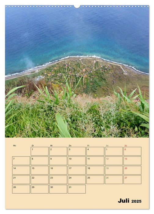 Abenteuer Madeira (CALVENDO Premium Wandkalender 2025)