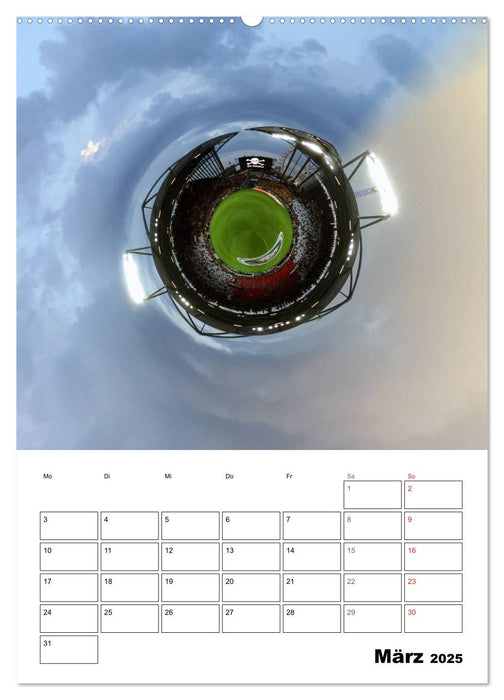 The tiny world of HAMBURG (CALVENDO Wandkalender 2025)