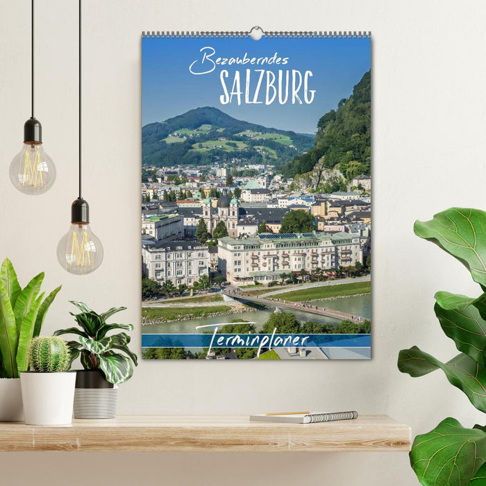 Bezauberndes SALZBURG / Terminplaner (CALVENDO Wandkalender 2025)