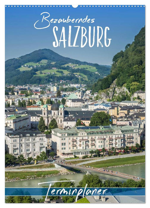 Bezauberndes SALZBURG / Terminplaner (CALVENDO Wandkalender 2025)