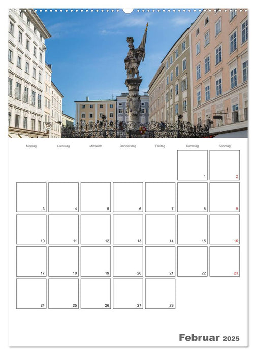 Bezauberndes SALZBURG / Terminplaner (CALVENDO Wandkalender 2025)