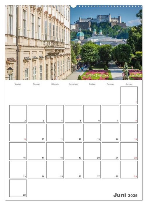 Bezauberndes SALZBURG / Terminplaner (CALVENDO Wandkalender 2025)