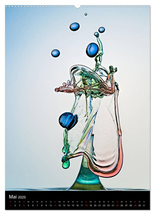 Experimentelle Fotografie Liquid Art (CALVENDO Premium Wandkalender 2025)