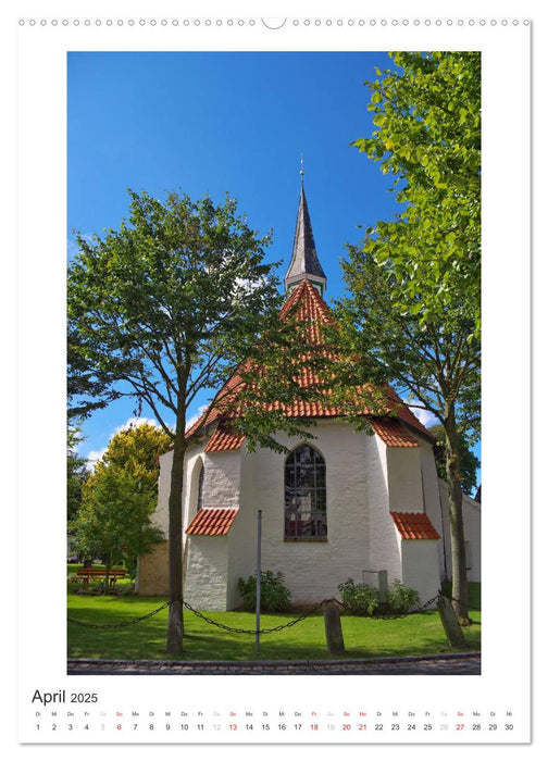 Büsum - Impressionen eines Sommers (CALVENDO Premium Wandkalender 2025)