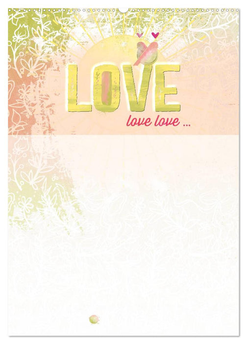 Liebe macht glücklich (CALVENDO Premium Wandkalender 2025)