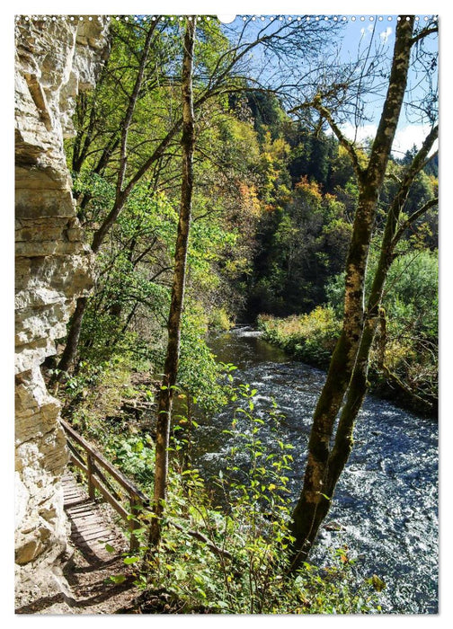 Urlandschaft Wutachschlucht (CALVENDO Premium Wandkalender 2025)