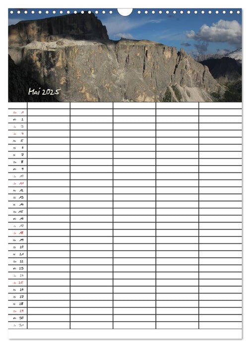 Magische Bergwelten (CALVENDO Wandkalender 2025)