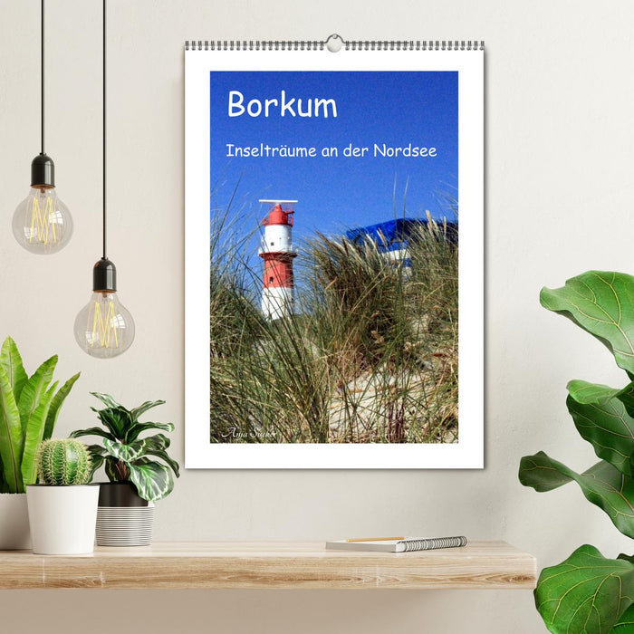 Borkum - Inselträume an der Nordsee (CALVENDO Wandkalender 2025)