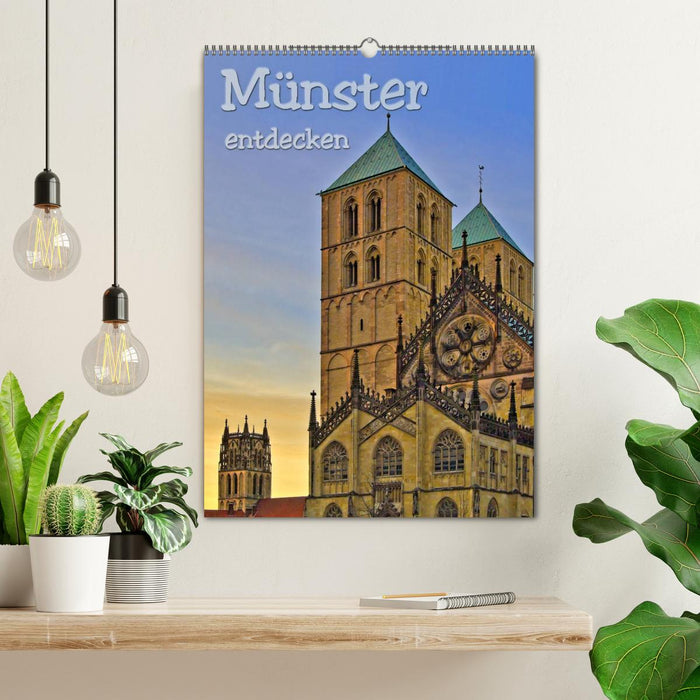 Münster entdecken (CALVENDO Wandkalender 2025)