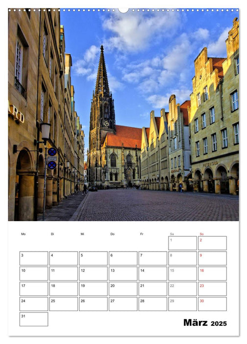 Münster entdecken (CALVENDO Wandkalender 2025)