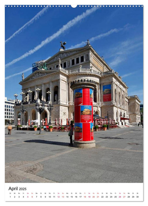 Frankfurt am Main 2025 Bilder vom Taxifahrer (CALVENDO Premium Wandkalender 2025)