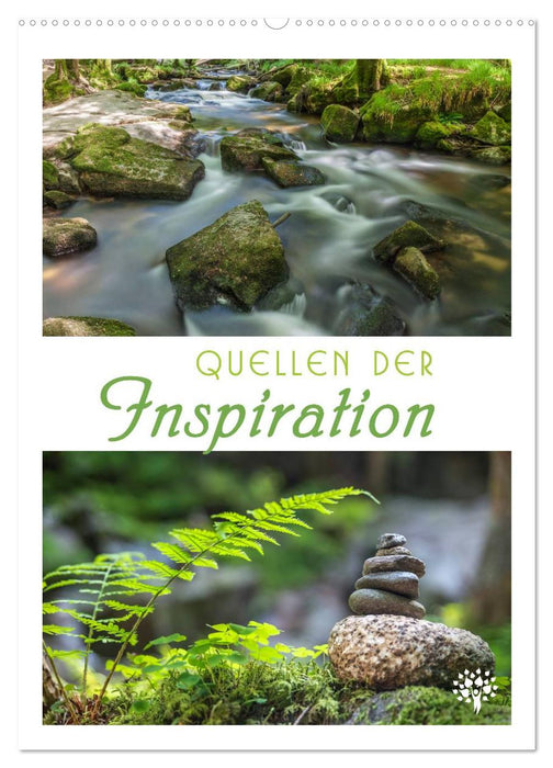 Quellen der Inspiration (CALVENDO Wandkalender 2025)