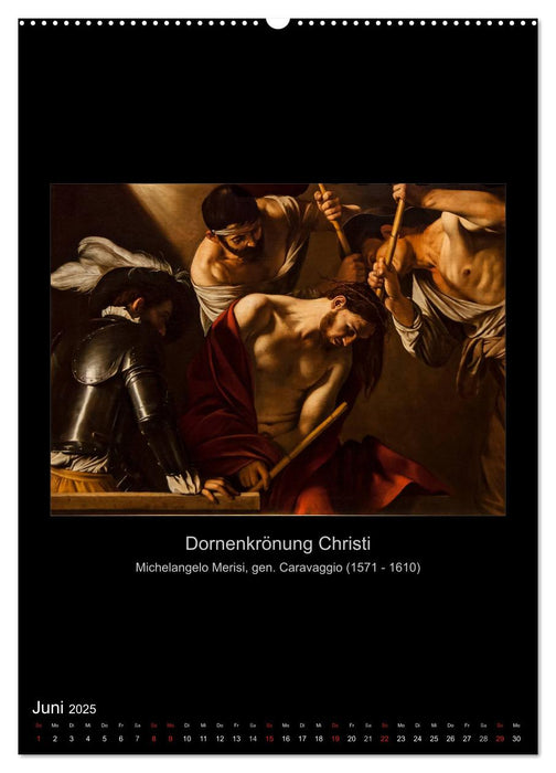 Jesus Christus - Das Leben Christi auf Gemälden der alten Meister (CALVENDO Premium Wandkalender 2025)