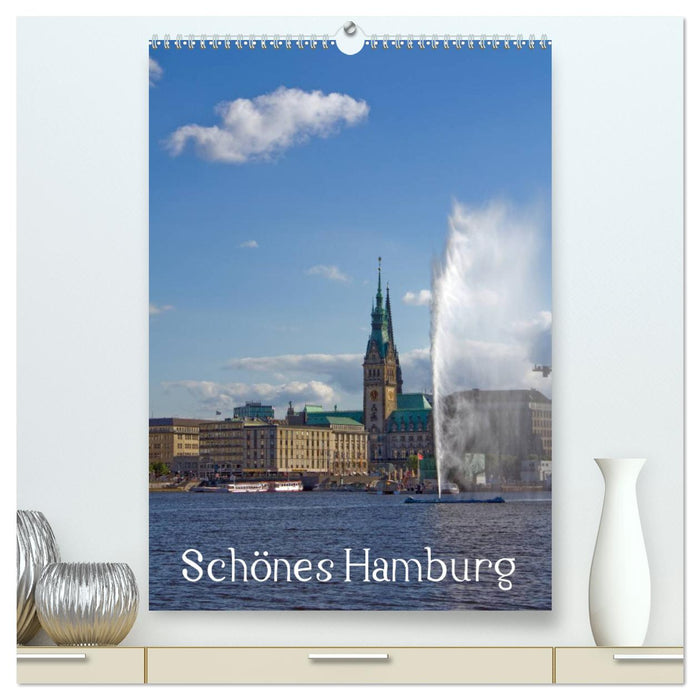 Schönes Hamburg (CALVENDO Premium Wandkalender 2025)
