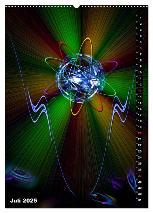 Licht und Energie (CALVENDO Premium Wandkalender 2025)