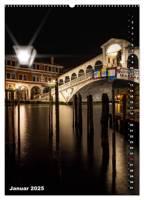 VENEDIG Klassische Momente (CALVENDO Premium Wandkalender 2025)