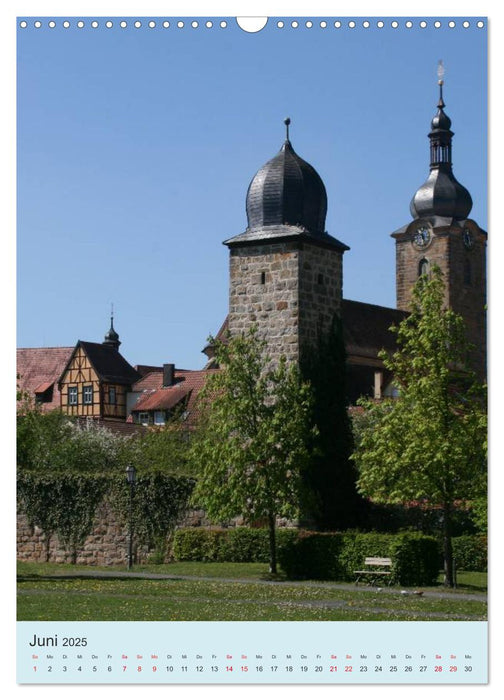 Ebern - Liebenswerte Stadt in Franken (CALVENDO Wandkalender 2025)