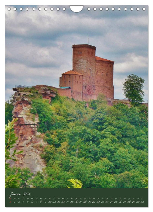 Verwunschene Südpfalz (CALVENDO Wandkalender 2025)