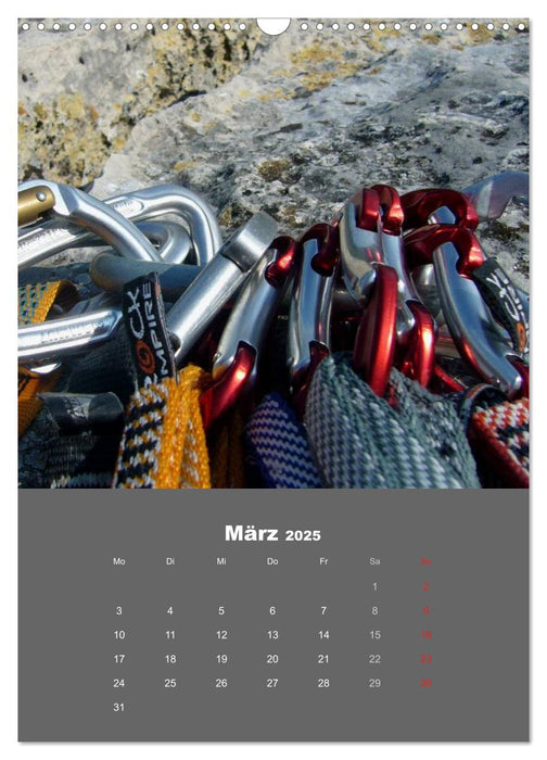 Erlebnis Outdoor Klettern (CALVENDO Wandkalender 2025)