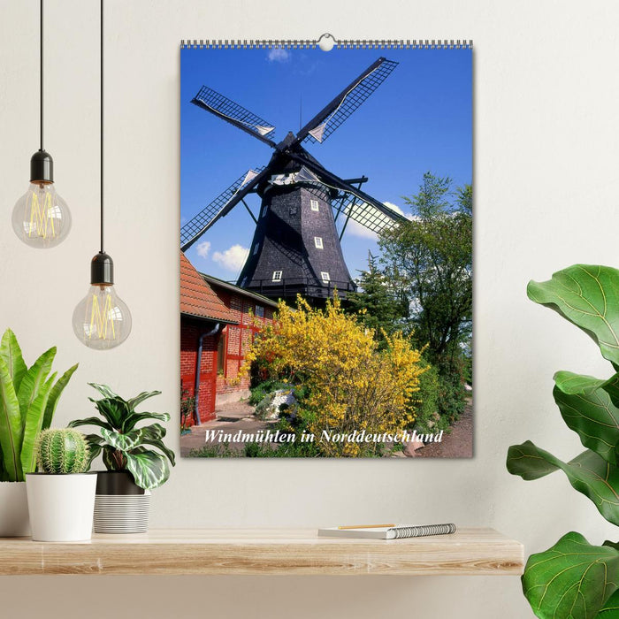 Windmühlen in Norddeutschland (CALVENDO Wandkalender 2025)