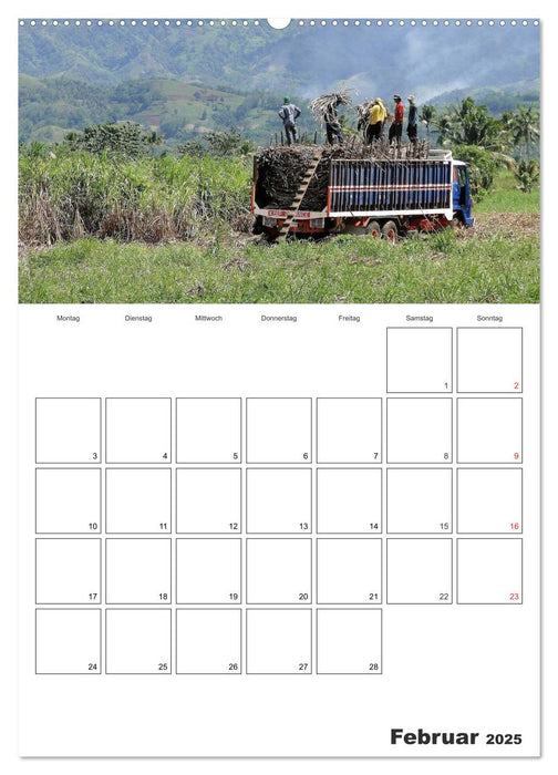 Negros - Philippinen (CALVENDO Premium Wandkalender 2025)