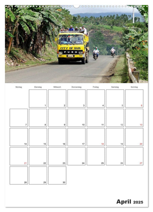 Negros - Philippinen (CALVENDO Premium Wandkalender 2025)